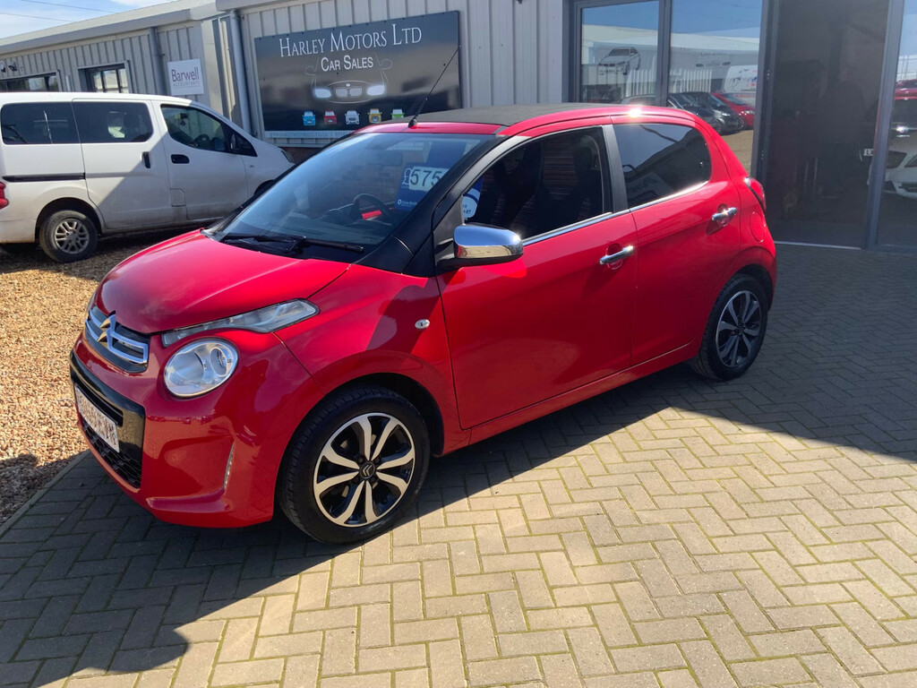 Citroen C1 1.0 Vti 72 Flair Hatchback DU68EVN Red #6