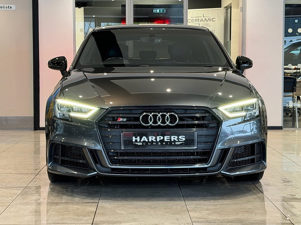 Audi S3 2.0 Tfsi Black Edition Sportback S Tron NJ69DOA Grey #2