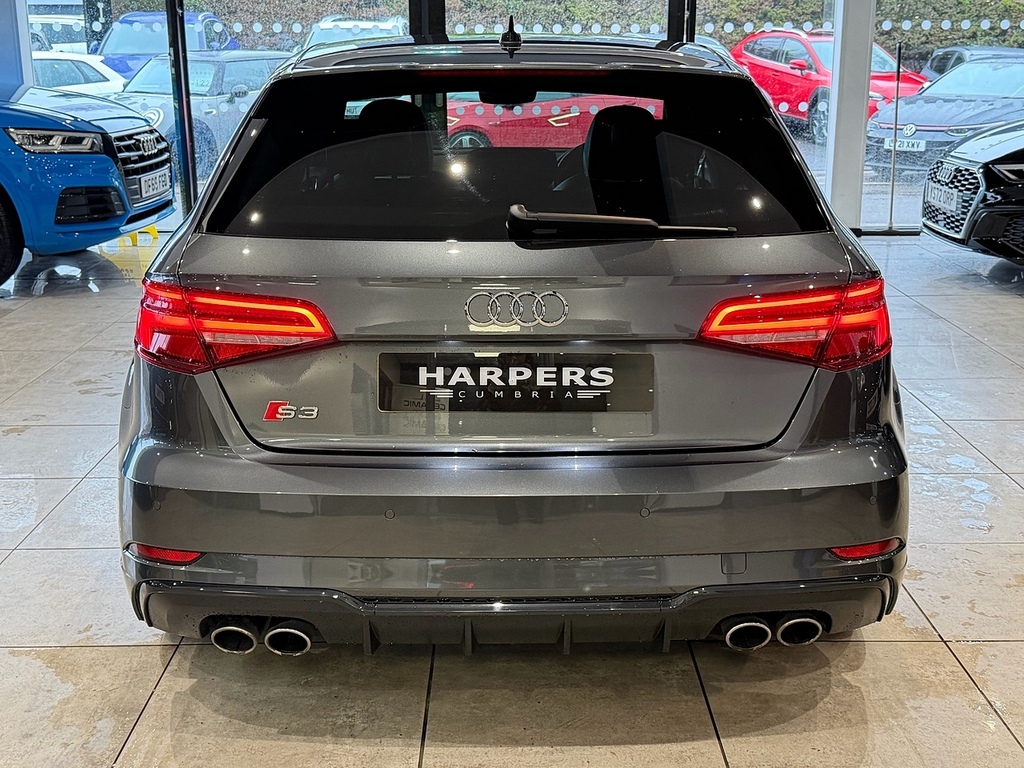 Audi S3 2.0 Tfsi Black Edition Sportback S Tron NJ69DOA Grey #6