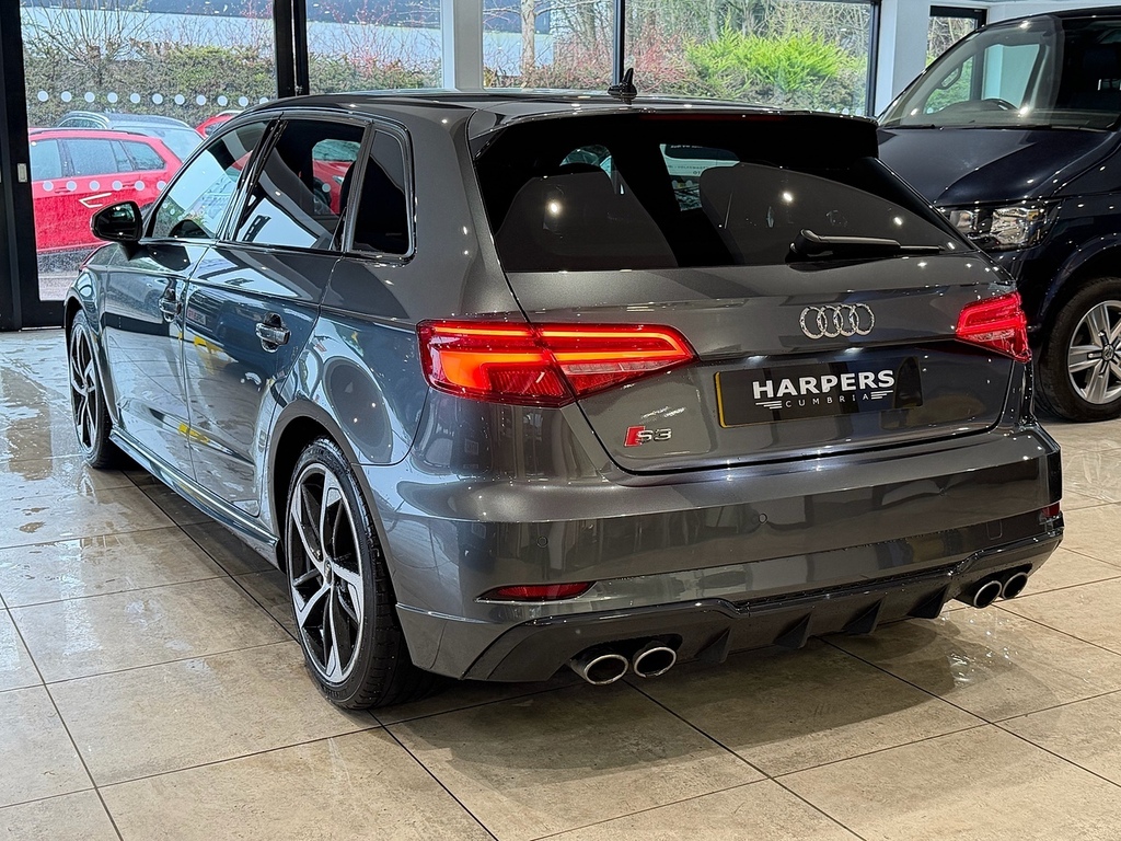 Audi S3 2.0 Tfsi Black Edition Sportback S Tron NJ69DOA Grey #5