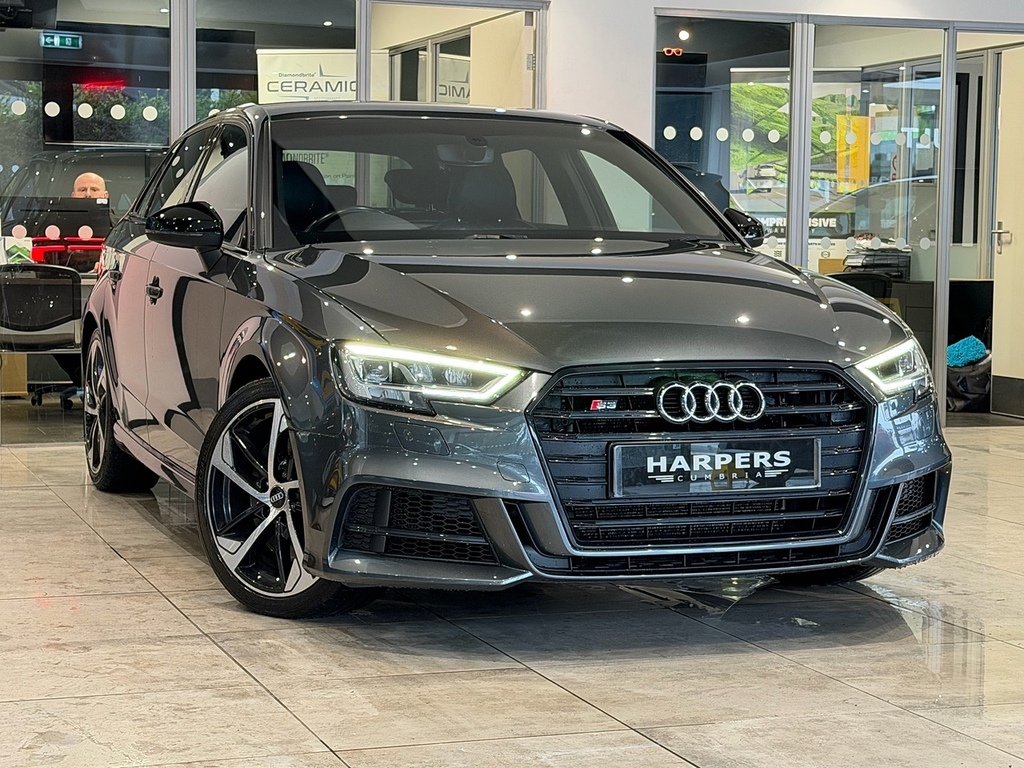 Audi S3 2.0 Tfsi Black Edition Sportback S Tron Grey
