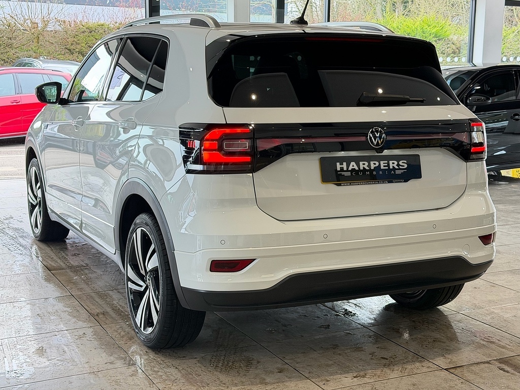 Volkswagen T-Cross Tsi R-line Suv 1.0 VU23LYV White #6