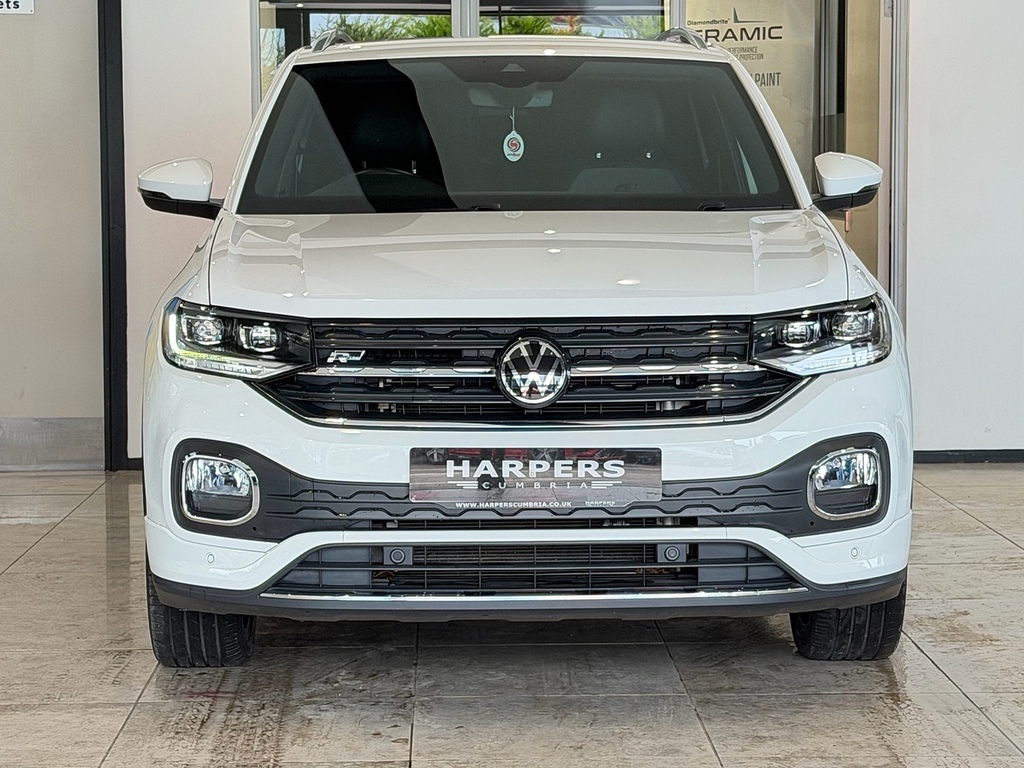 Volkswagen T-Cross Tsi R-line Suv 1.0 VU23LYV White #2