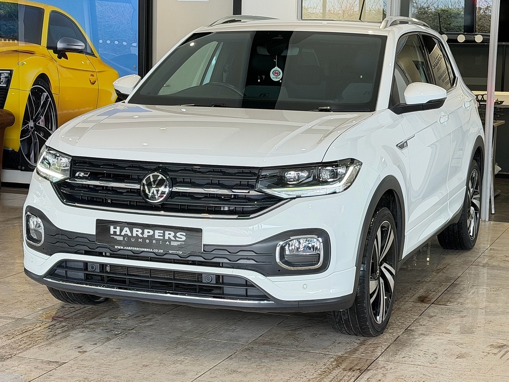 Volkswagen T-Cross Tsi R-line Suv 1.0 VU23LYV White #3