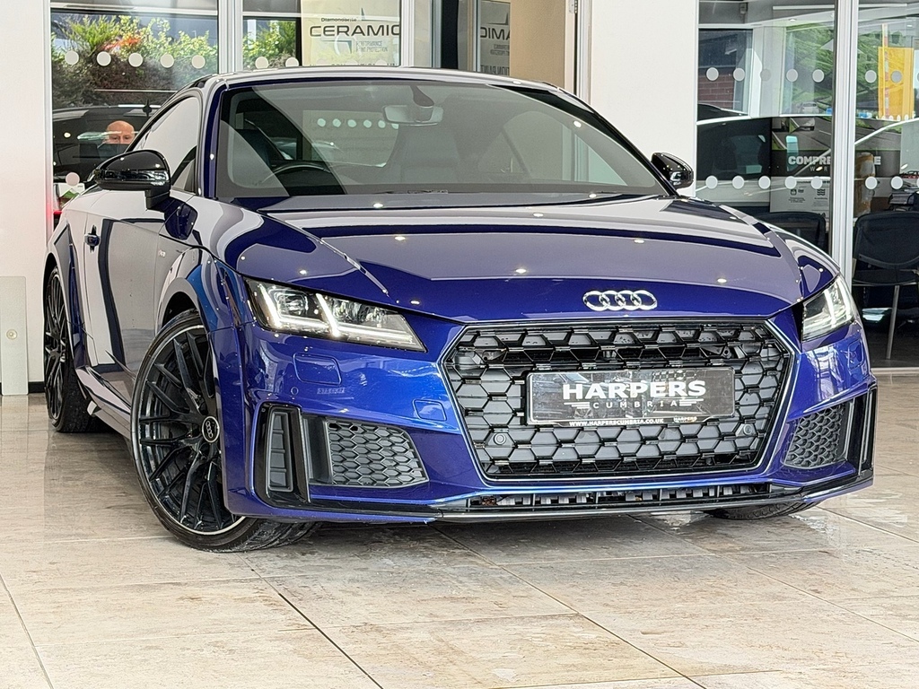 Audi TT 2.0 Tfsi 40 Black Edition Coupe S Troni Blue