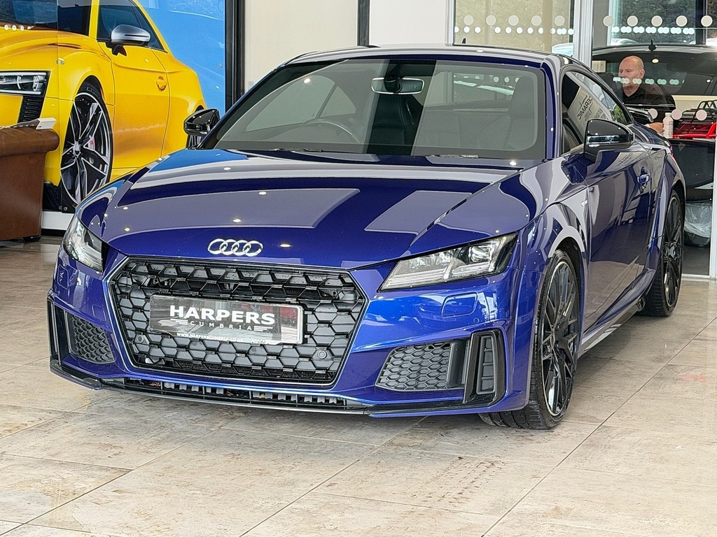 Audi TT 2.0 Tfsi 40 Black Edition Coupe S Troni EF69VGT Blue #3