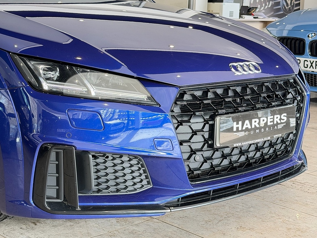 Audi TT 2.0 Tfsi 40 Black Edition Coupe S Troni EF69VGT Blue #4