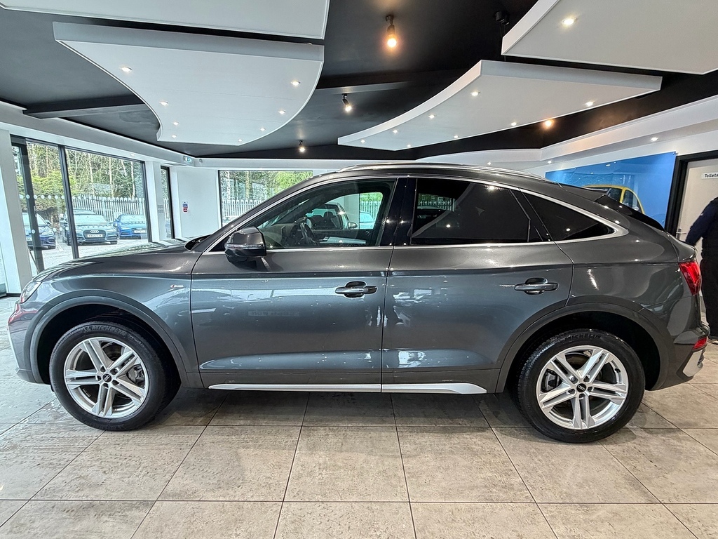 Audi Q5 2.0 Tdi 40 S Line Sportback S Tronic Qu Grey #4