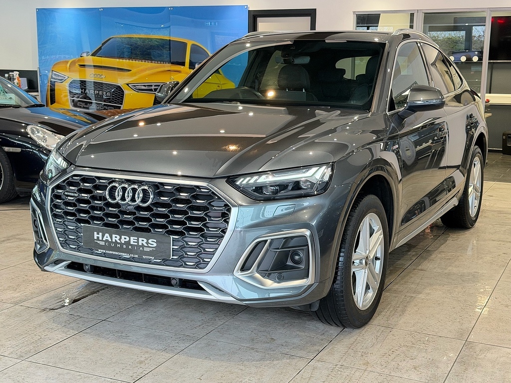 Audi Q5 2.0 Tdi 40 S Line Sportback S Tronic Qu Grey #3