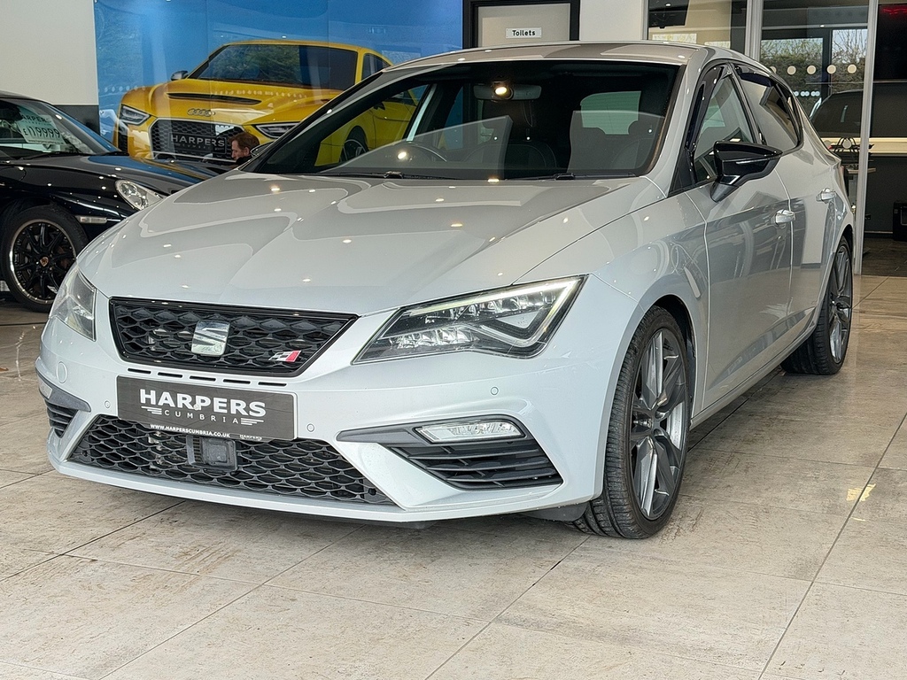 Seat Leon Tsi Cupra 300 Hatchback 2.0 HK17JVR Silver #3
