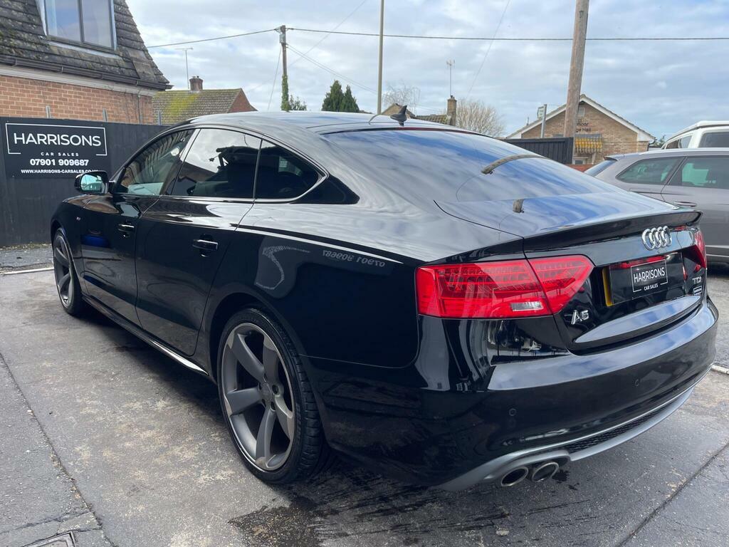Audi A5 2.0 Tdi Black Edition Sportback Euro 5 S S Black #4