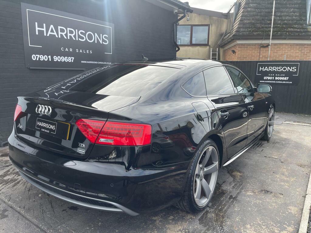 Audi A5 2.0 Tdi Black Edition Sportback Euro 5 S S Black #6