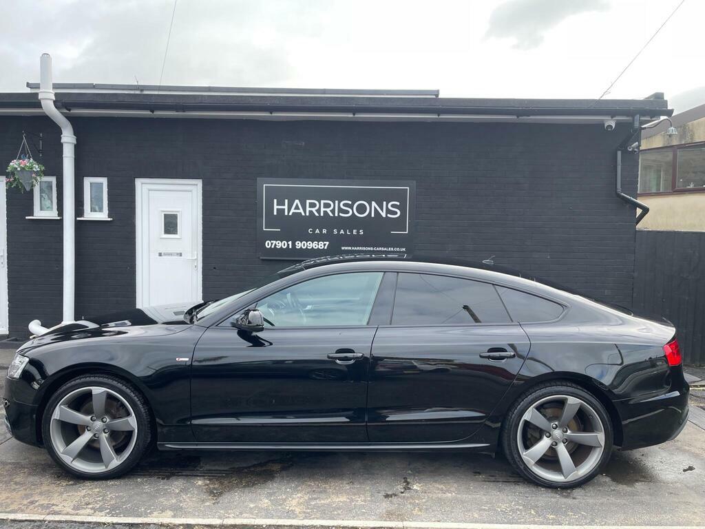 Audi A5 2.0 Tdi Black Edition Sportback Euro 5 S S Black #3