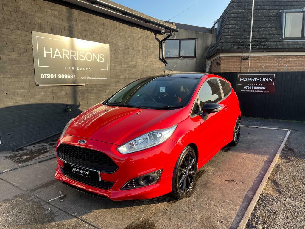 Ford Fiesta 1.0T Ecoboost Zetec S Euro 6 S S Red