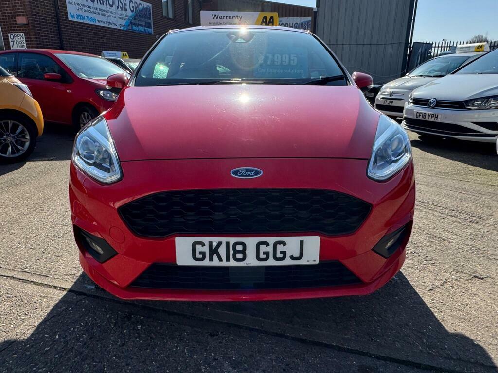 Ford Fiesta 1.0T Ecoboost St-line Euro 6 S S GK18GGJ Red #3