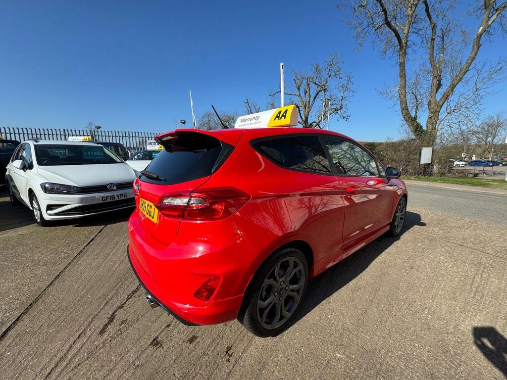 Ford Fiesta 1.0T Ecoboost St-line Euro 6 S S GK18GGJ Red #4
