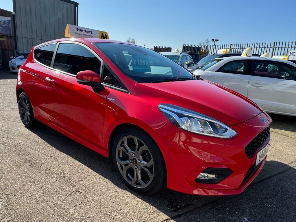 Ford Fiesta 1.0T Ecoboost St-line Euro 6 S S GK18GGJ Red #6