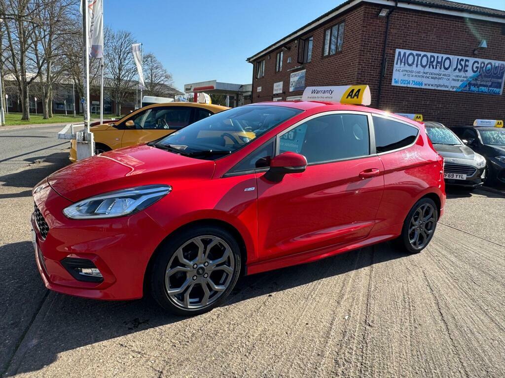 Ford Fiesta 1.0T Ecoboost St-line Euro 6 S S GK18GGJ Red #2