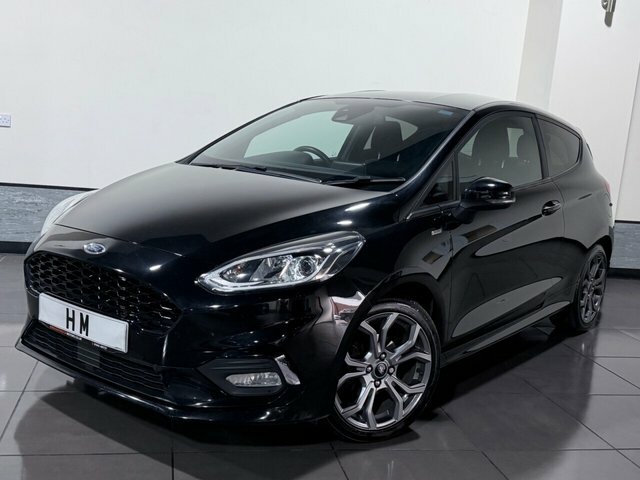 Ford Fiesta 1.0T Ecoboost Mhev St-line Edition Hatchback P Black