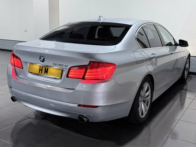 BMW 5 Series 3.0 535D Se Saloon Steptronic Euro 5 S Silver #2