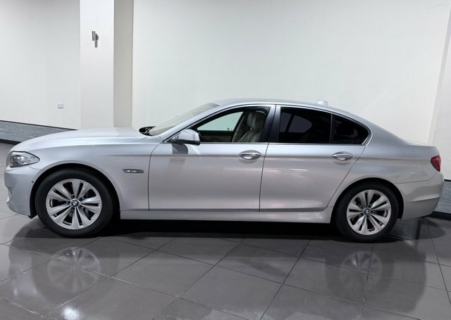 BMW 5 Series 3.0 535D Se Saloon Steptronic Euro 5 S Silver #4