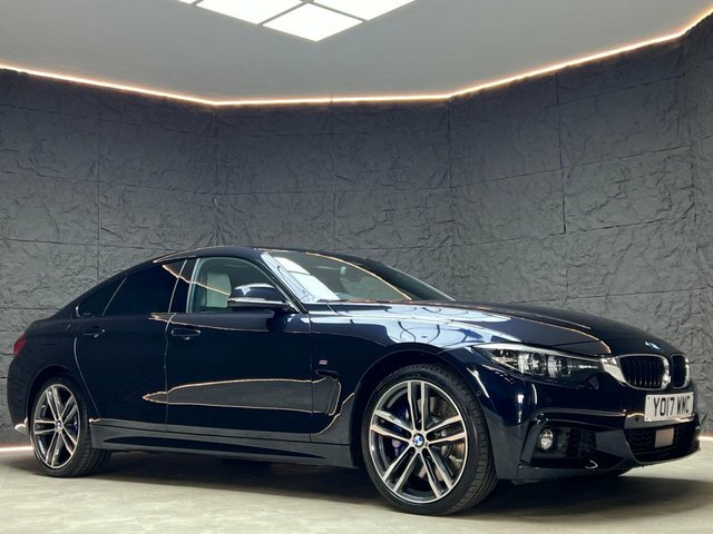 BMW 4 Series Gran Coupe Hatchback YO17WMC Black #4