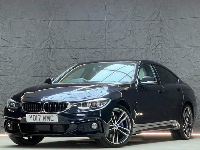 BMW 4 Series Gran Coupe Hatchback Black