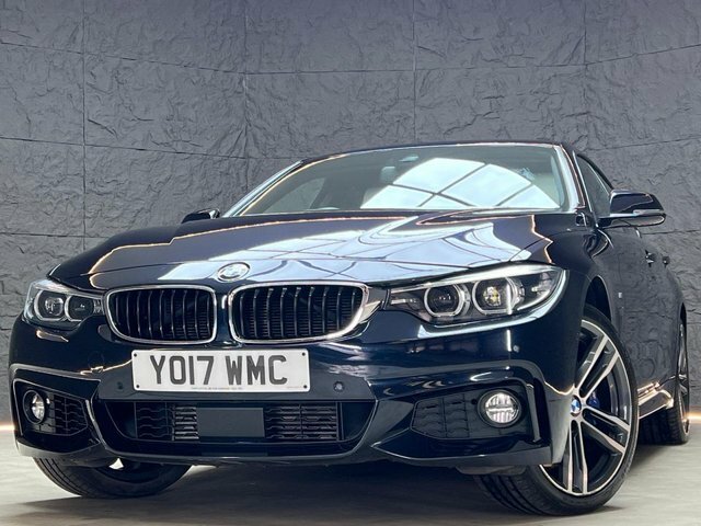 BMW 4 Series Gran Coupe Hatchback YO17WMC Black #2
