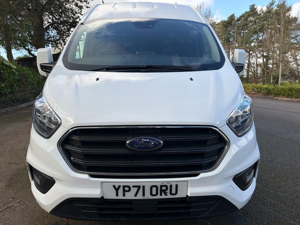 Ford Transit Custom 2.0 300 Ecoblue Limited L2 H2 Euro 6 Ss YP71ORU White #2
