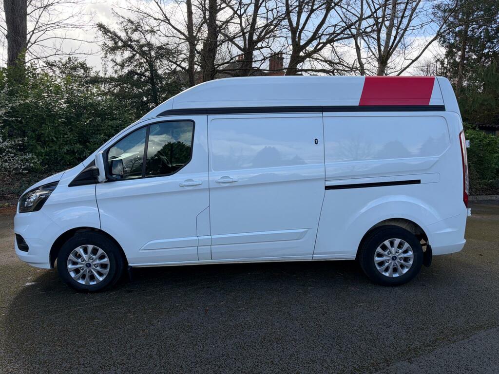 Ford Transit Custom 2.0 300 Ecoblue Limited L2 H2 Euro 6 Ss YP71ORU White #4