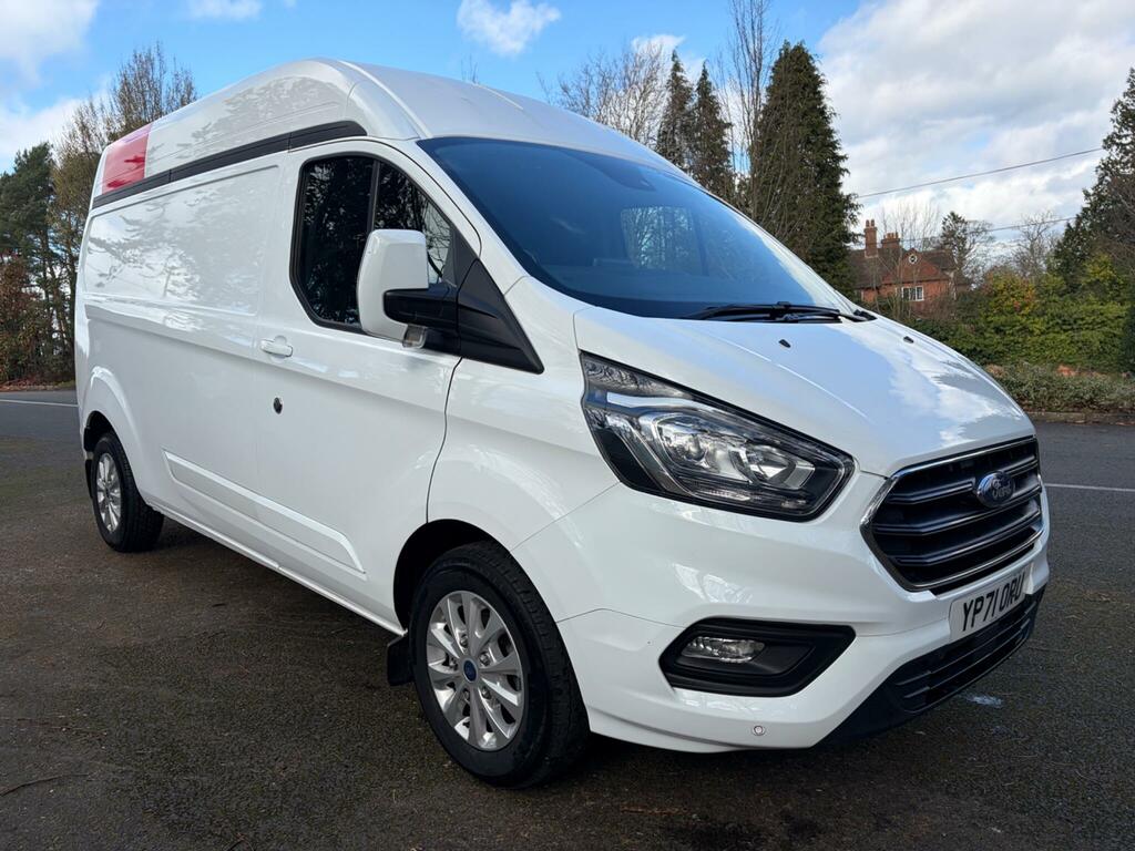 Ford Transit Custom 2.0 300 Ecoblue Limited L2 H2 Euro 6 Ss White