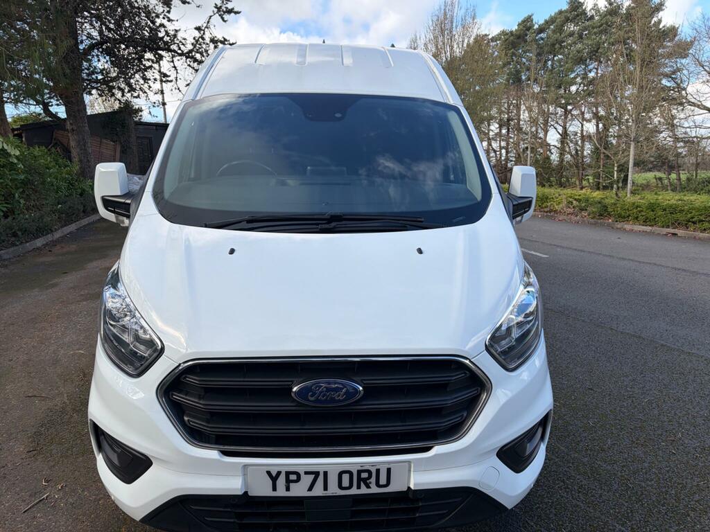 Ford Transit Custom 2.0 300 Ecoblue Limited L2 H2 Euro 6 Ss YP71ORU White #5