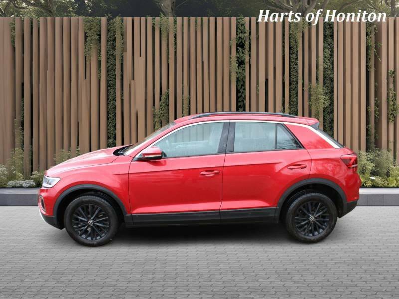 Volkswagen T-Roc 1.0 Life Tsi Turbo - 2022 72 WU72PKC Red #6