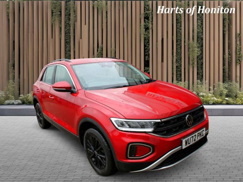 Volkswagen T-Roc 1.0 Life Tsi Turbo - 2022 72 WU72PKC Red #3