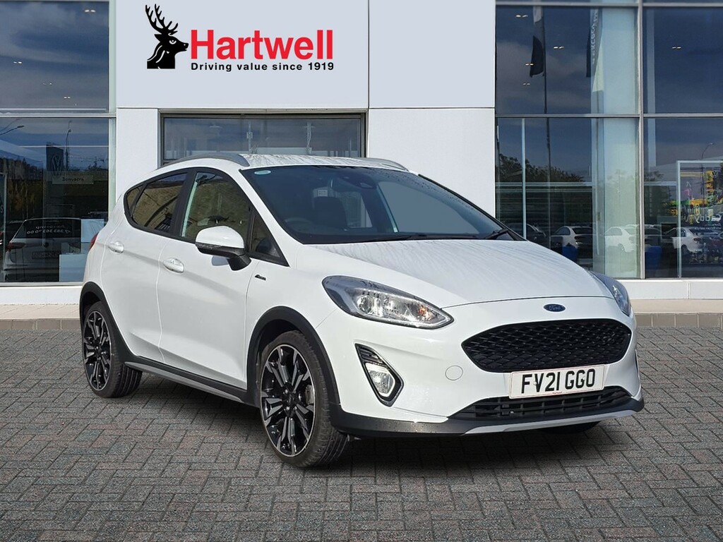 Ford Fiesta 1.0T Ecoboost Mhev Active X Edition Hatchback White