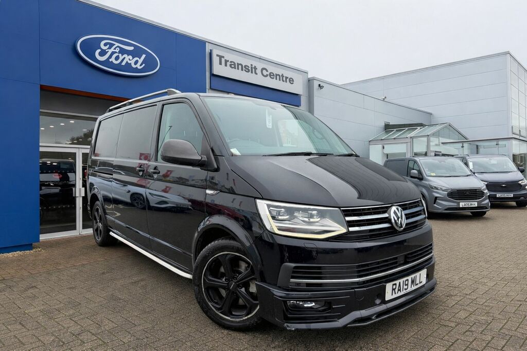 Volkswagen Transporter Sportline 2.0 Bitdi T32 Sportline Crew Van Dsg Swb Euro 6 S Black #1