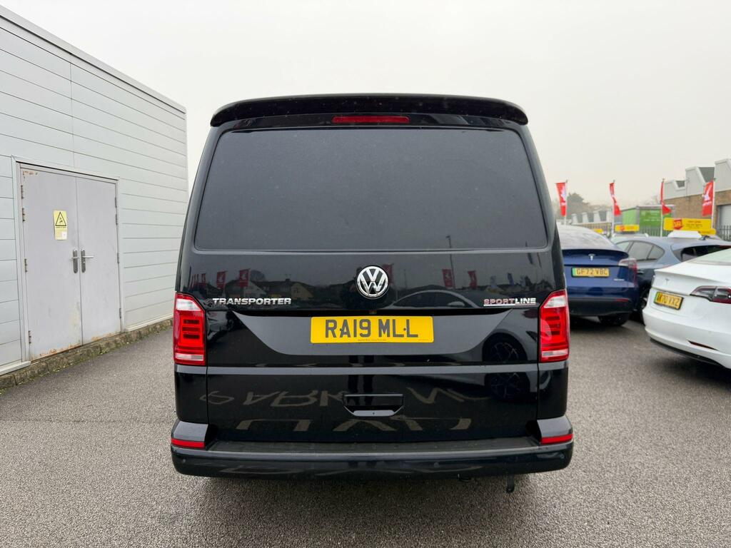 Volkswagen Transporter Sportline 2.0 Bitdi T32 Sportline Crew Van Dsg Swb Euro 6 S Black #5