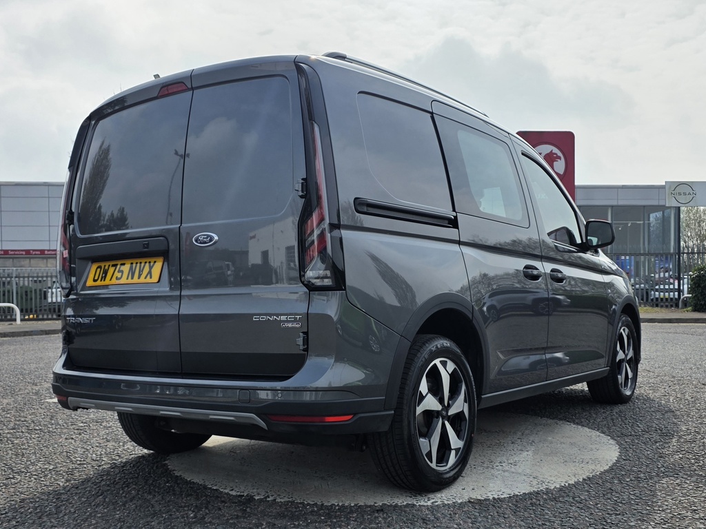 Ford Transit Connect 240 L1 Flex Cab Active 1.5 Ecoboost 150 Ps Flexcab OW75NVX Grey #6