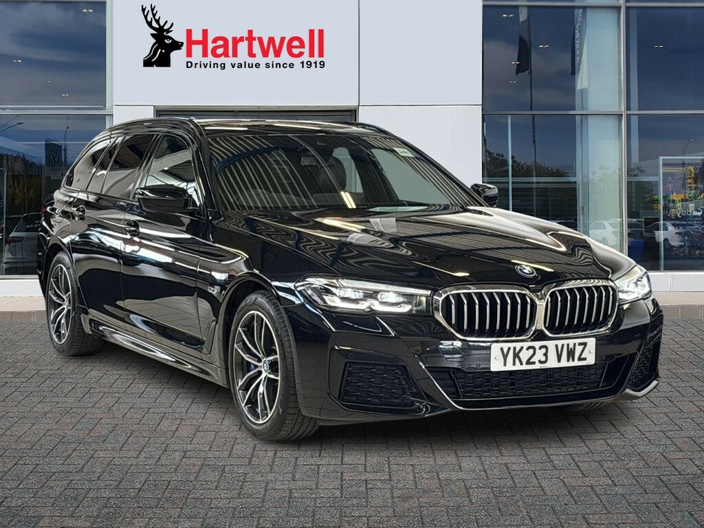 BMW 5 Series 2.0 530E 12Kwh M Sport Touring Plug-in Black