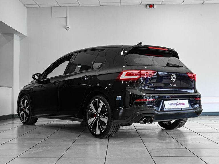 Volkswagen Golf 2.0 Tdi 200 Gtd Dsg Vat Q YD23NWV Black #5