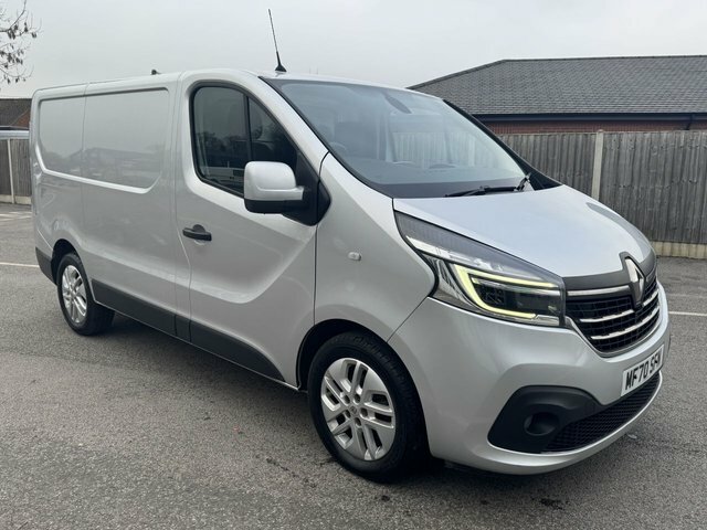 Renault Trafic 2.0 Dci Energy 28 Sport Nav Panel Van M MF70SFN Silver #2