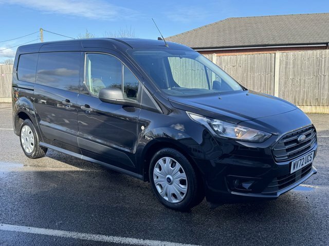 Ford Transit Connect 1.5 240 Ecoblue Trend Crew Van Double Cab 6Dr Dies WV72UCS Black #2