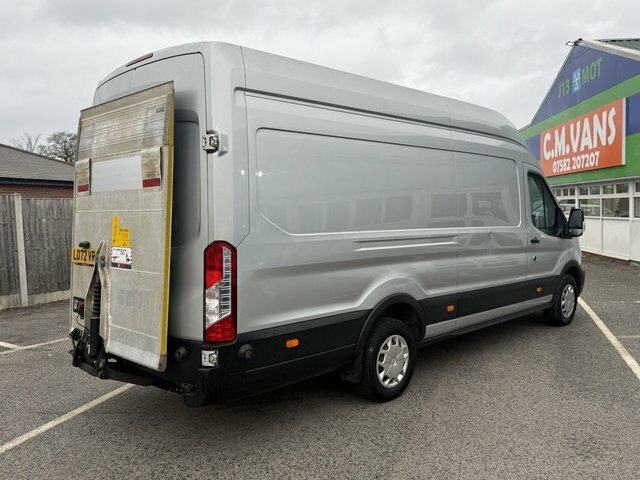 Ford Transit Custom 2.0 350 Ecoblue Trend Panel Van LD72VRE Silver #3