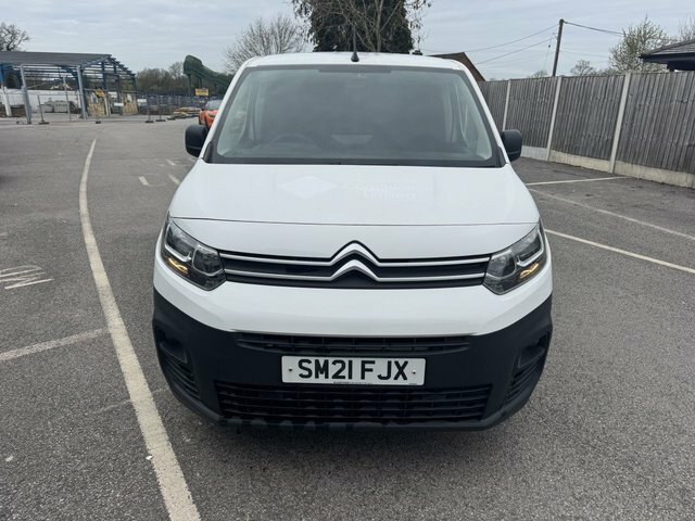 Citroen Berlingo 1.5 Bluehdi 650 Enterprise M Panel Van SM21FJX White #2
