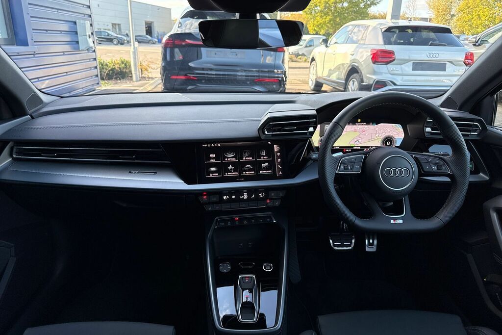 Audi A3 S Line HX75YFL Black #3