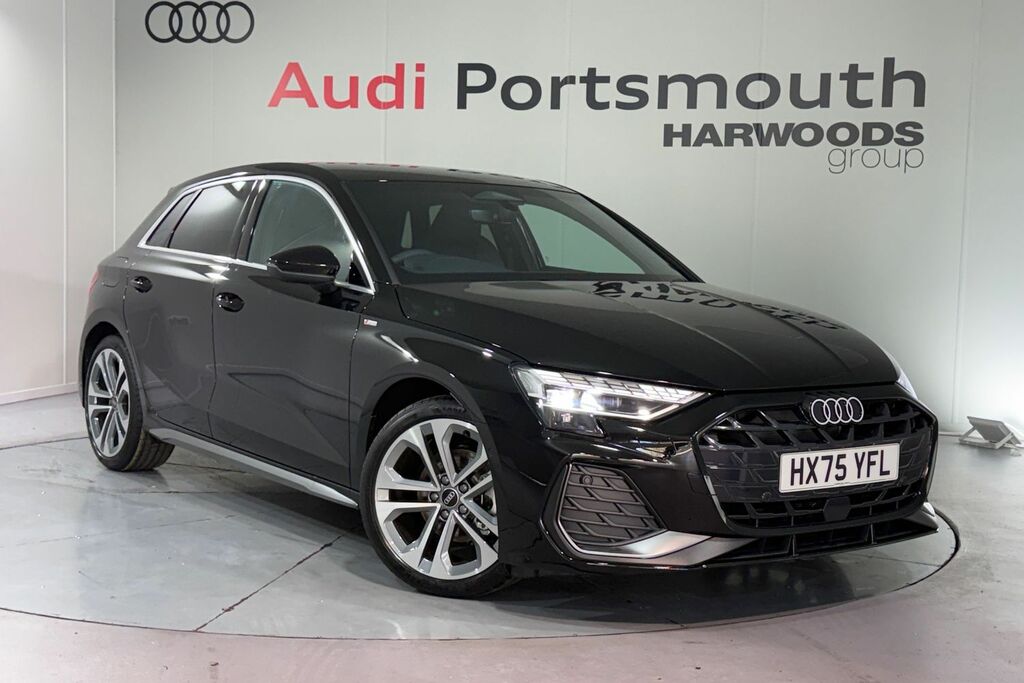 Audi A3 S Line Black