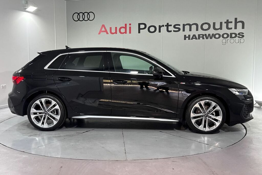 Audi A3 S Line HX75YFL Black #2