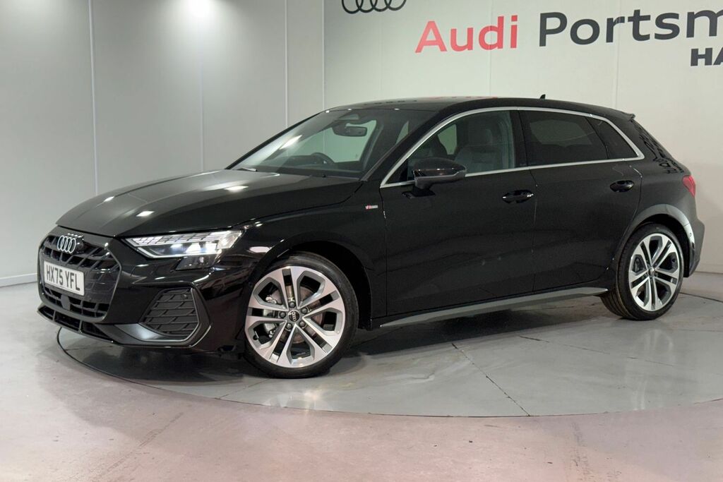 Audi A3 S Line HX75YFL Black #5