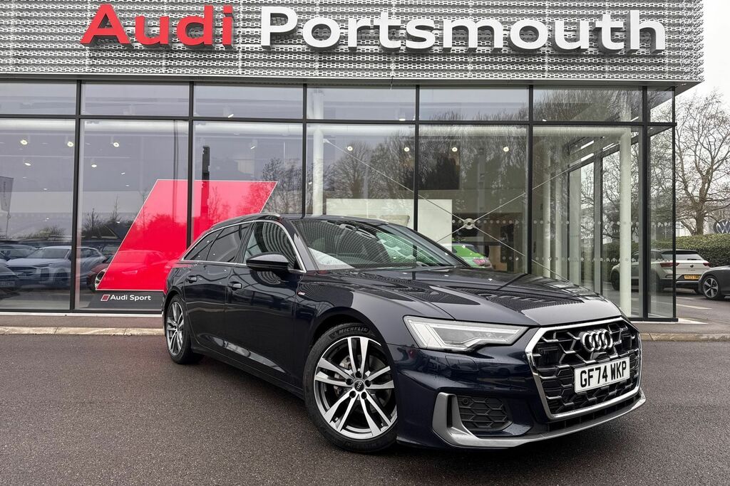 Audi A6 S Line Blue