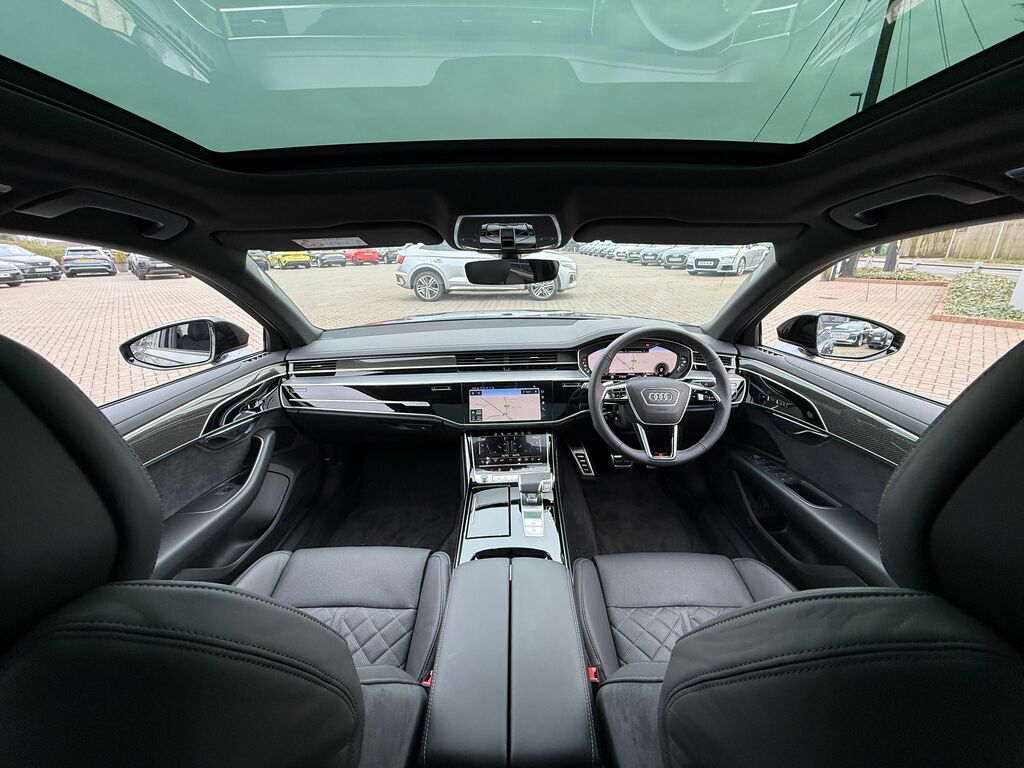 Audi A8 Black Edition Black #3